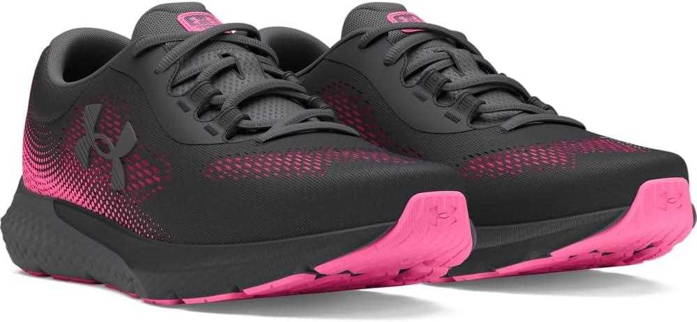 imageUnder Armour Womens Charged Rogue 4 Sneaker101 AnthraciteFluo PinkCastlerock