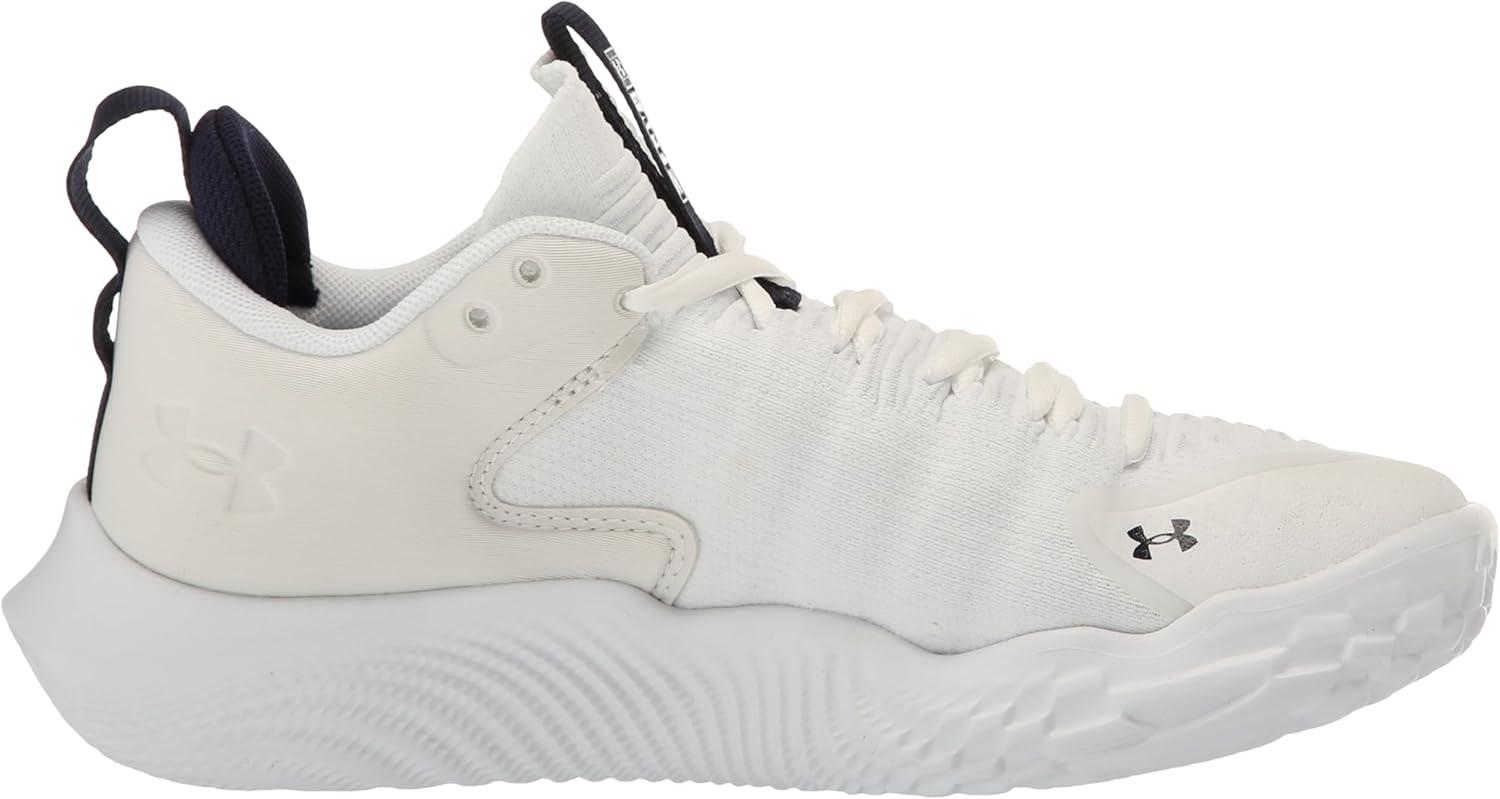 imageUnder Armour Womens Flow Ace Low Volleyball ShoeWhitemidnight Navy