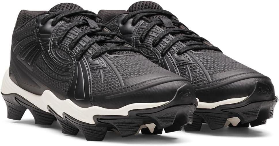 imageUnder Armour Womens Glyde Sola Rm Softball Cleats Sneaker001 BlackWhiteBlack