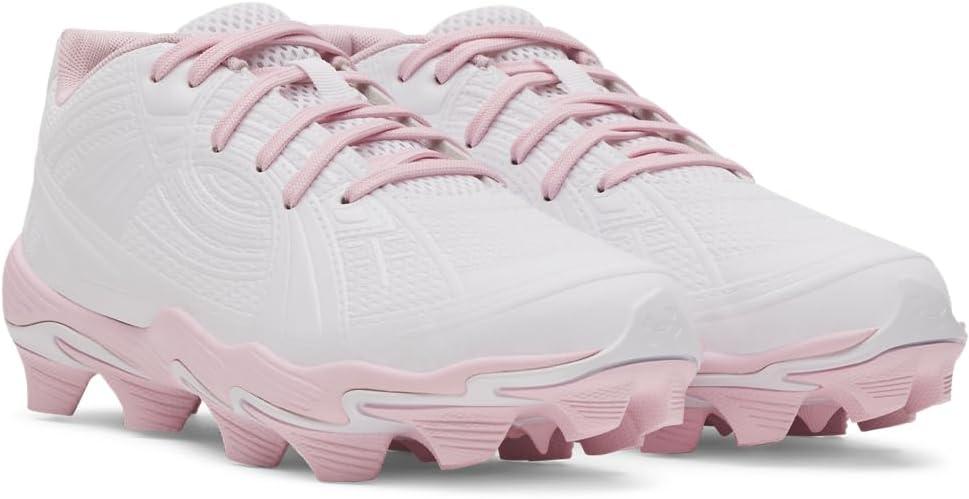 imageUnder Armour Womens Glyde Sola Rm Softball Cleats Sneaker101 WhiteRedStone