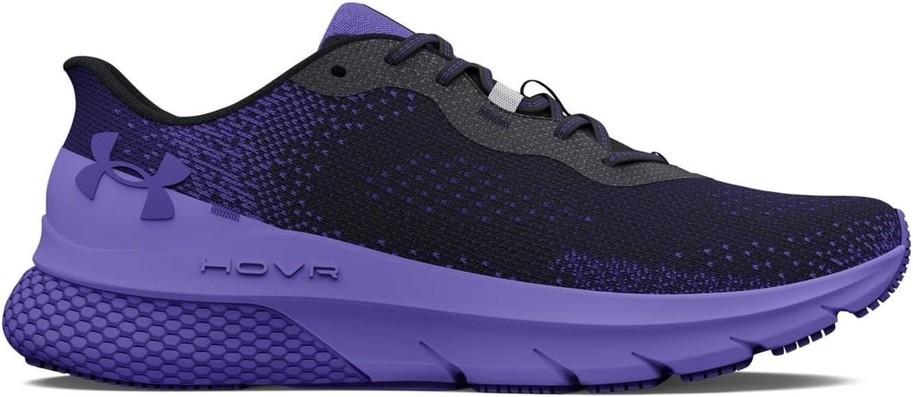 imageUnder Armour Womens HOVR Turbulence 2 Sneaker002 BlackViolet StormElectric Purple