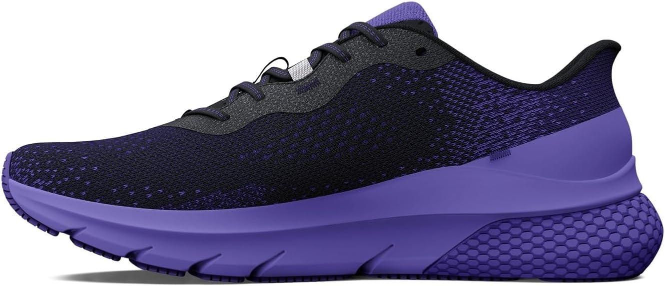 imageUnder Armour Womens HOVR Turbulence 2 Sneaker002 BlackViolet StormElectric Purple