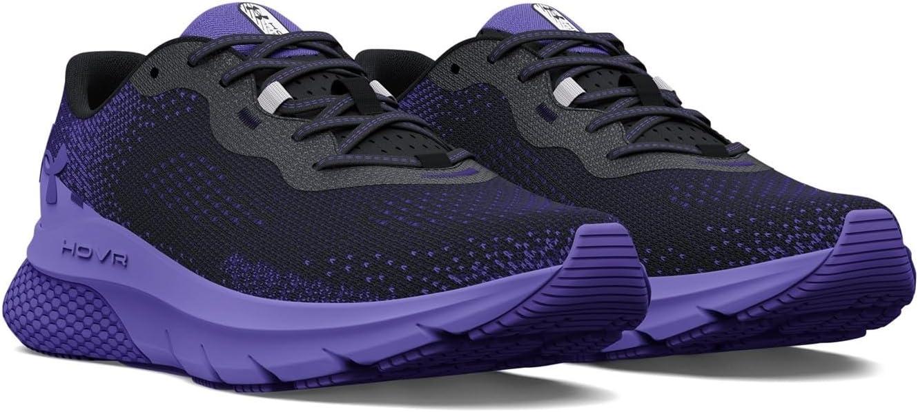 imageUnder Armour Womens HOVR Turbulence 2 Sneaker002 BlackViolet StormElectric Purple