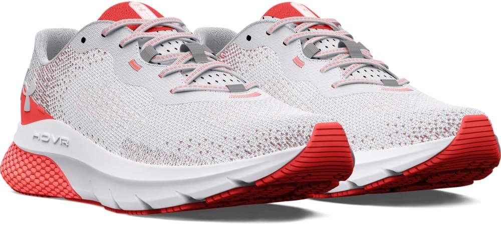 imageUnder Armour Womens HOVR Turbulence 2 Sneaker100 WhitePomegranateRush Red