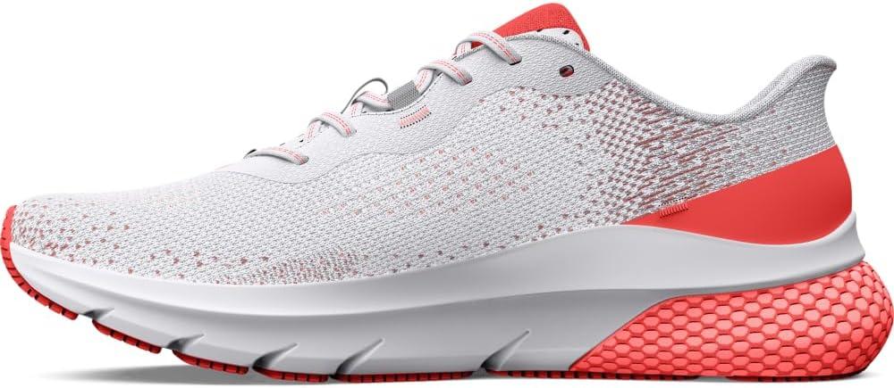 imageUnder Armour Womens HOVR Turbulence 2 Sneaker100 WhitePomegranateRush Red