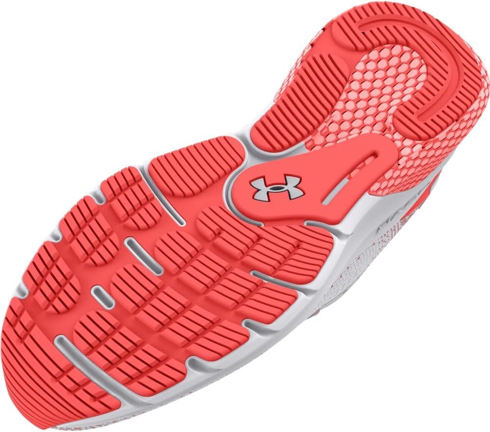 imageUnder Armour Womens HOVR Turbulence 2 Sneaker100 WhitePomegranateRush Red