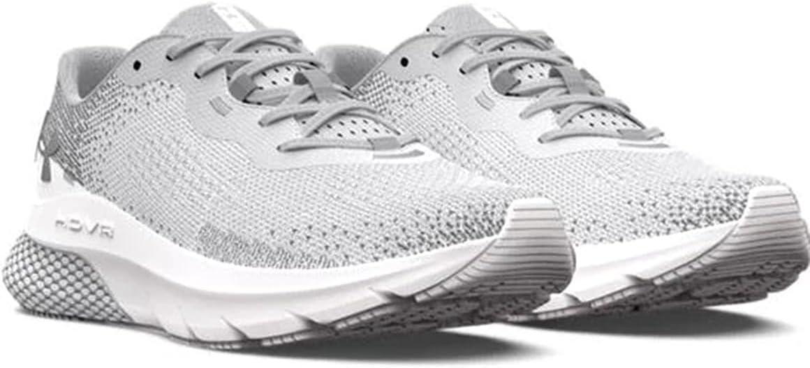 imageUnder Armour Womens HOVR Turbulence 2 Sneaker101 WhiteWhiteMetallic Silver
