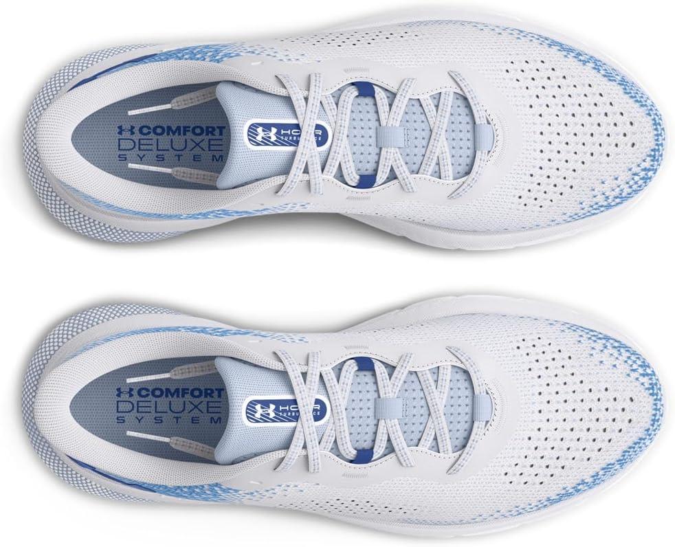 imageUnder Armour Womens HOVR Turbulence 2 Sneaker104 WhiteHorizon BlueNimbus Blue