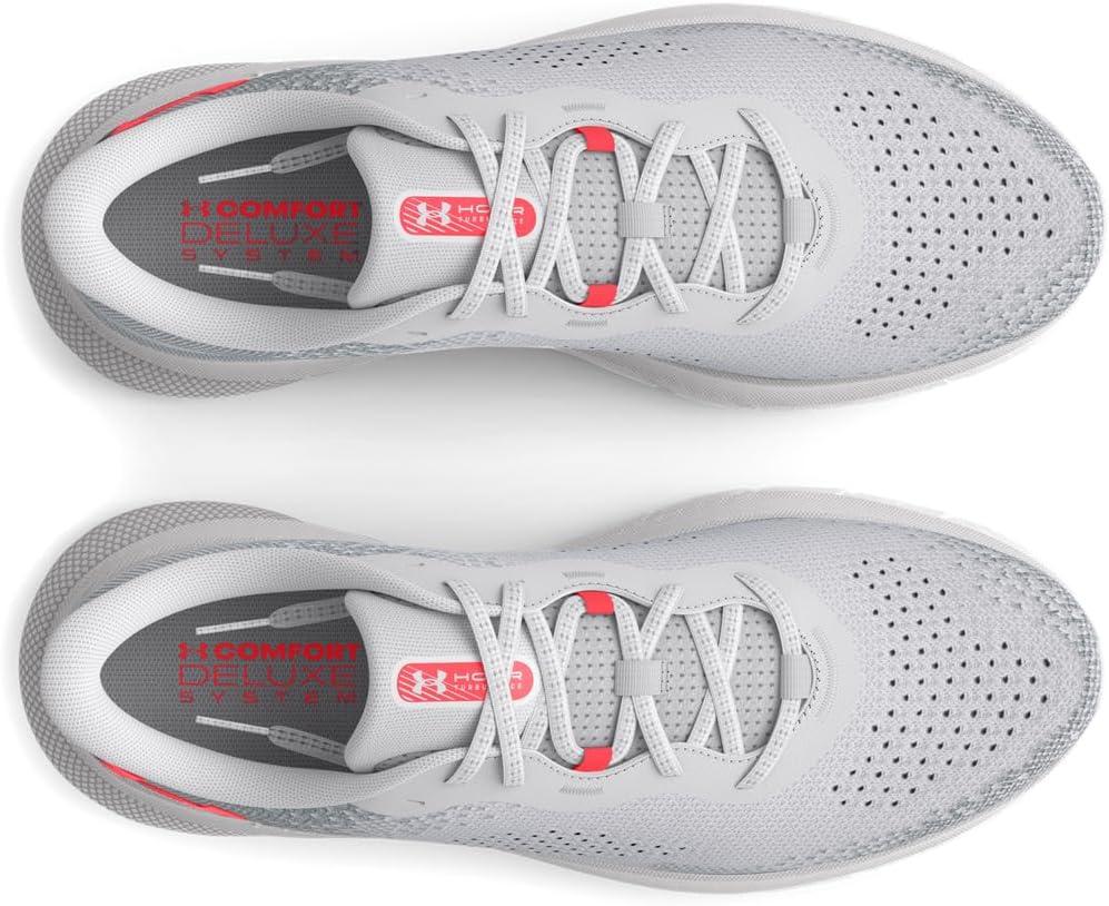 imageUnder Armour Womens HOVR Turbulence 2 Sneaker105 Halo GrayMod GrayRacer Red