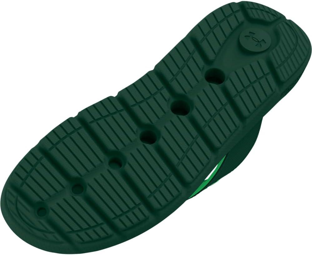 imageUnder Armour Womens Ignite Pro Marbella Flip Flop Slide Sandal301 GreenwoodGreen ScreenGreen Screen