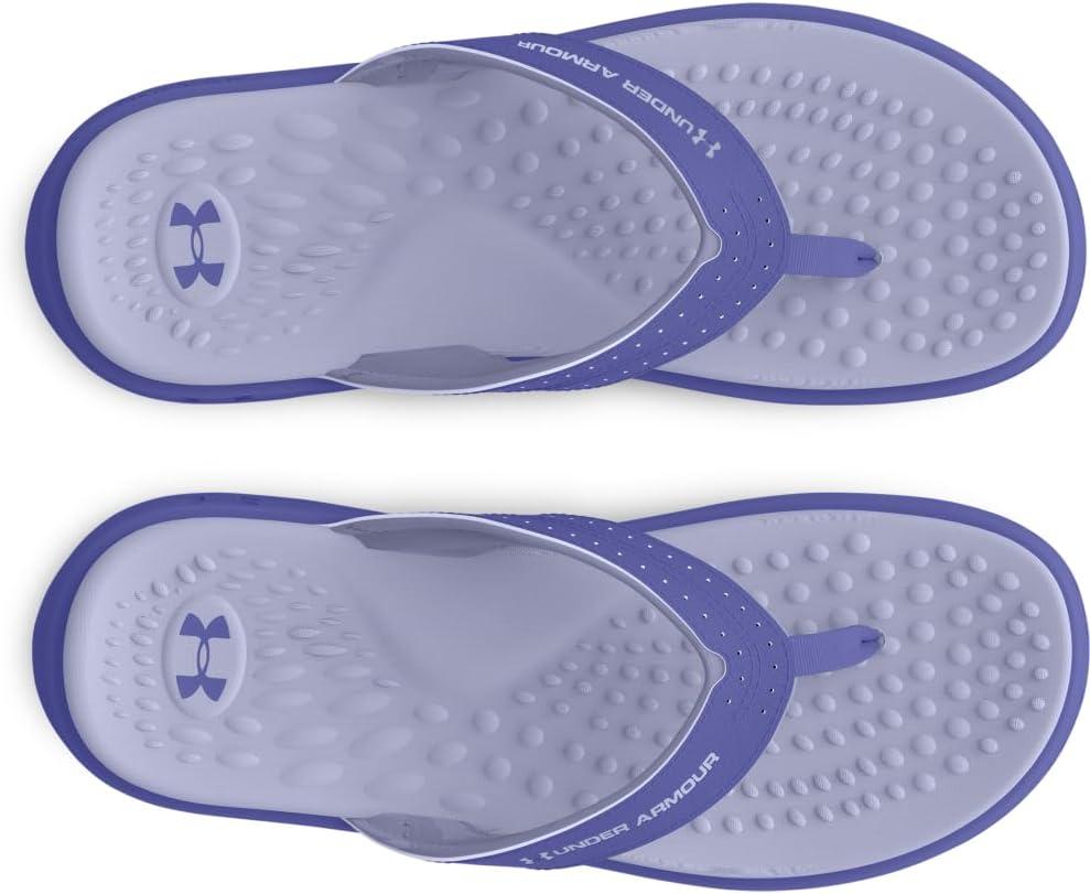 imageUnder Armour Womens Ignite Pro Marbella Flip Flop Slide Sandal501 StarlightStarlightCeleste