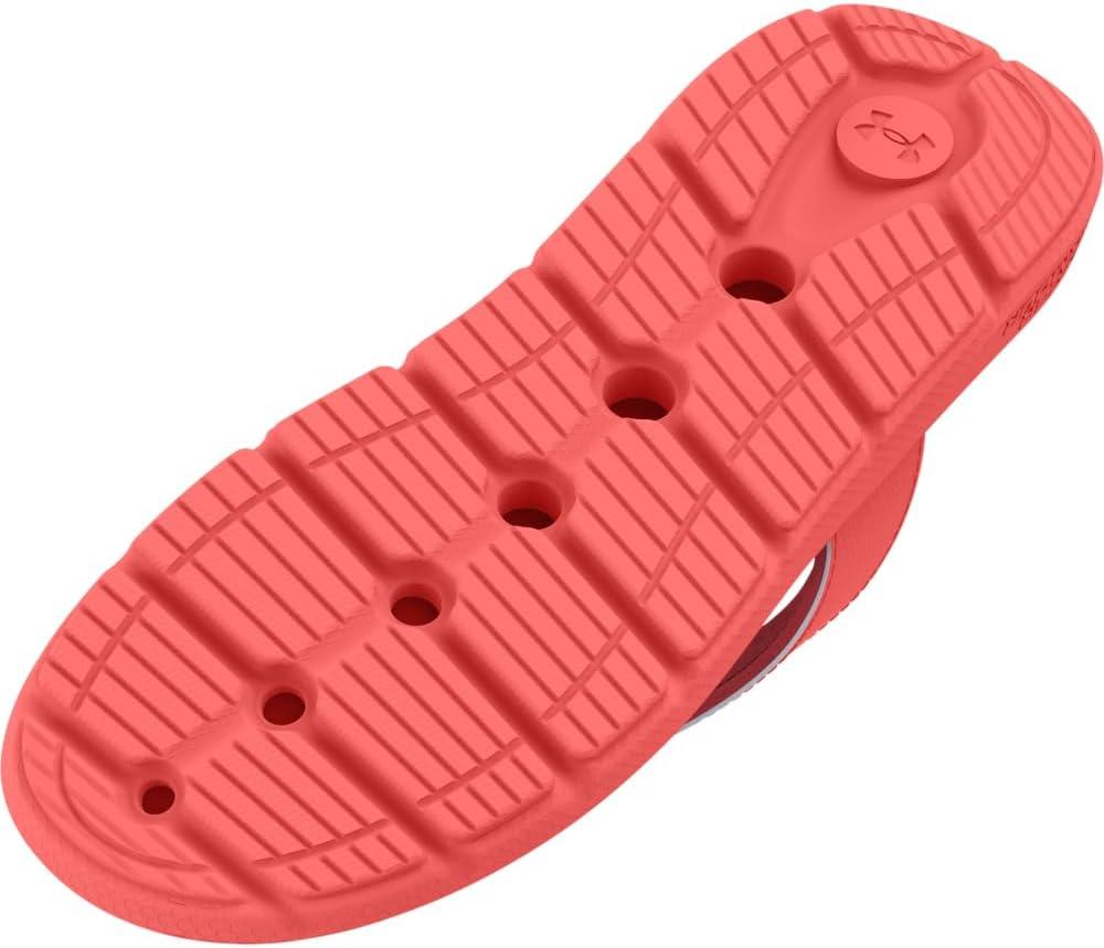 imageUnder Armour Womens Ignite Pro Marbella Flip Flop Slide Sandal602 CohoCohoRed Solstice