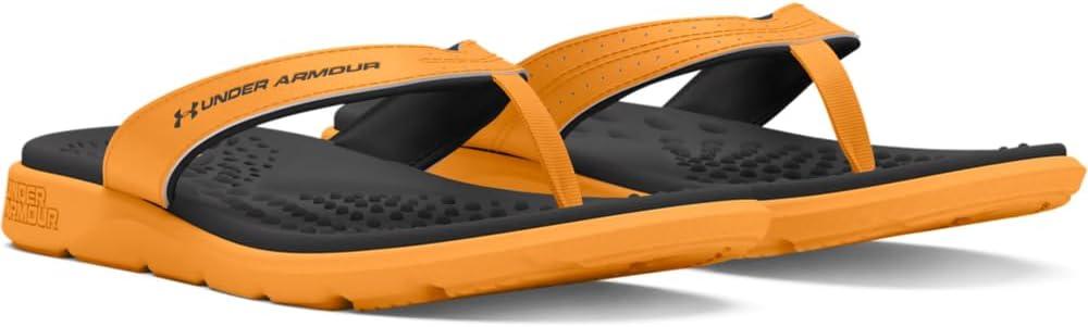 imageUnder Armour Womens Ignite Pro Marbella Flip Flop Slide Sandal801 Nova OrangeNova OrangeCastlerock