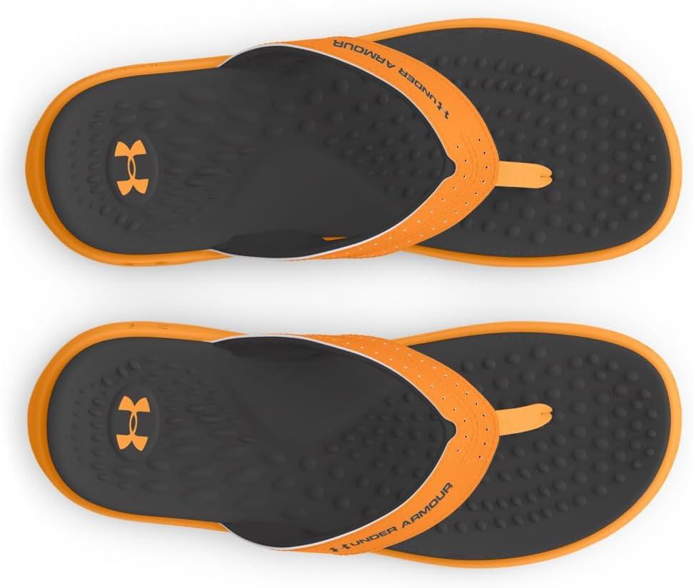 imageUnder Armour Womens Ignite Pro Marbella Flip Flop Slide Sandal801 Nova OrangeNova OrangeCastlerock