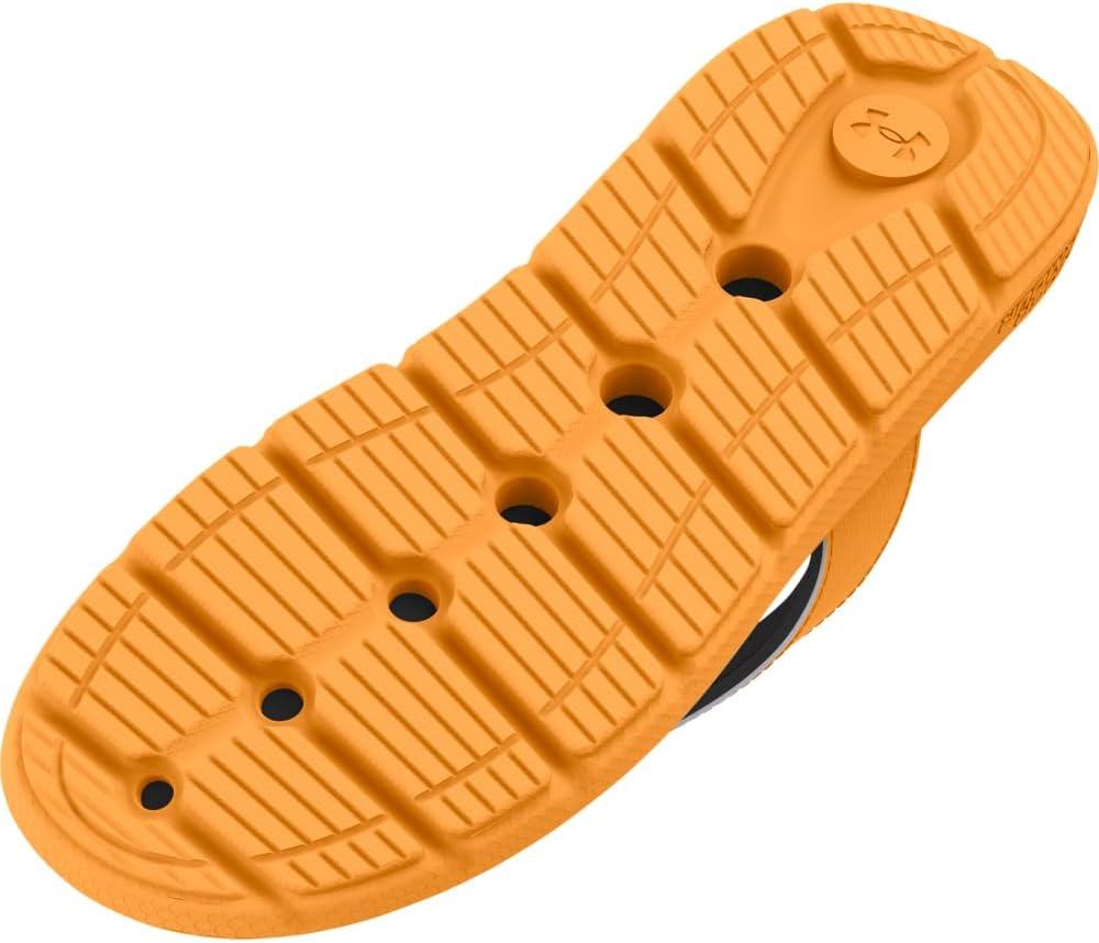 imageUnder Armour Womens Ignite Pro Marbella Flip Flop Slide Sandal801 Nova OrangeNova OrangeCastlerock
