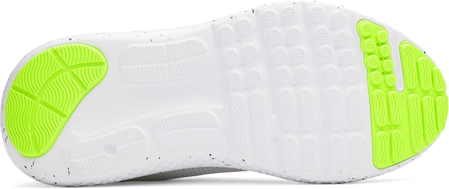 imageUnder Armour boys unisexchild Grade School Surge 4104 WhiteHyper GreenBlack