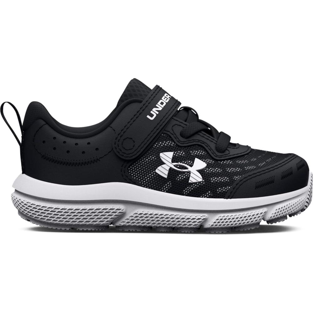 imageUnder Armour Baby Assert 10 Alternate Closure Running Shoes001 BlackWhiteWhite