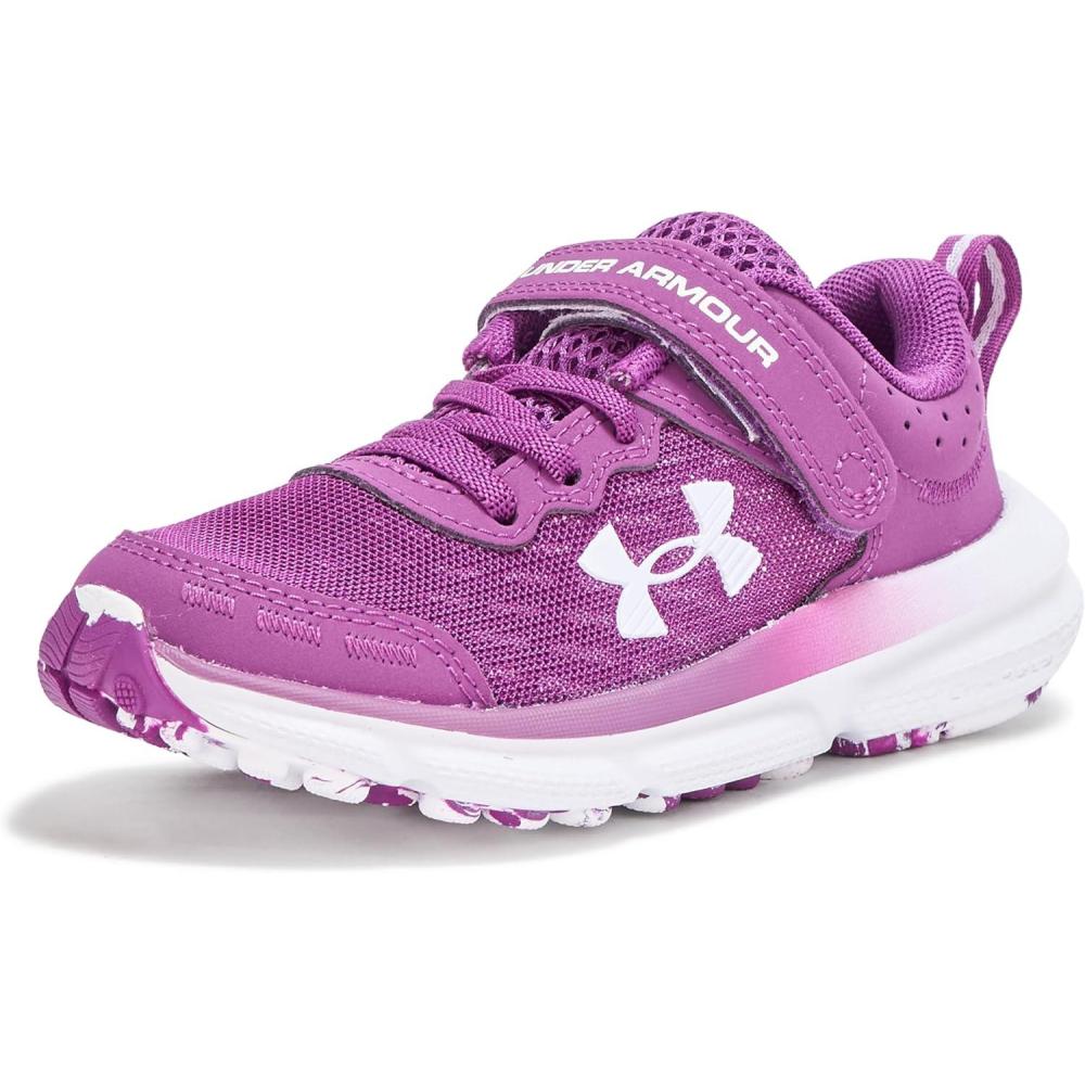 imageUnder Armour Baby Assert 10 Alternate Closure Running Shoes514 Andromeda PurpleWhiteWhite