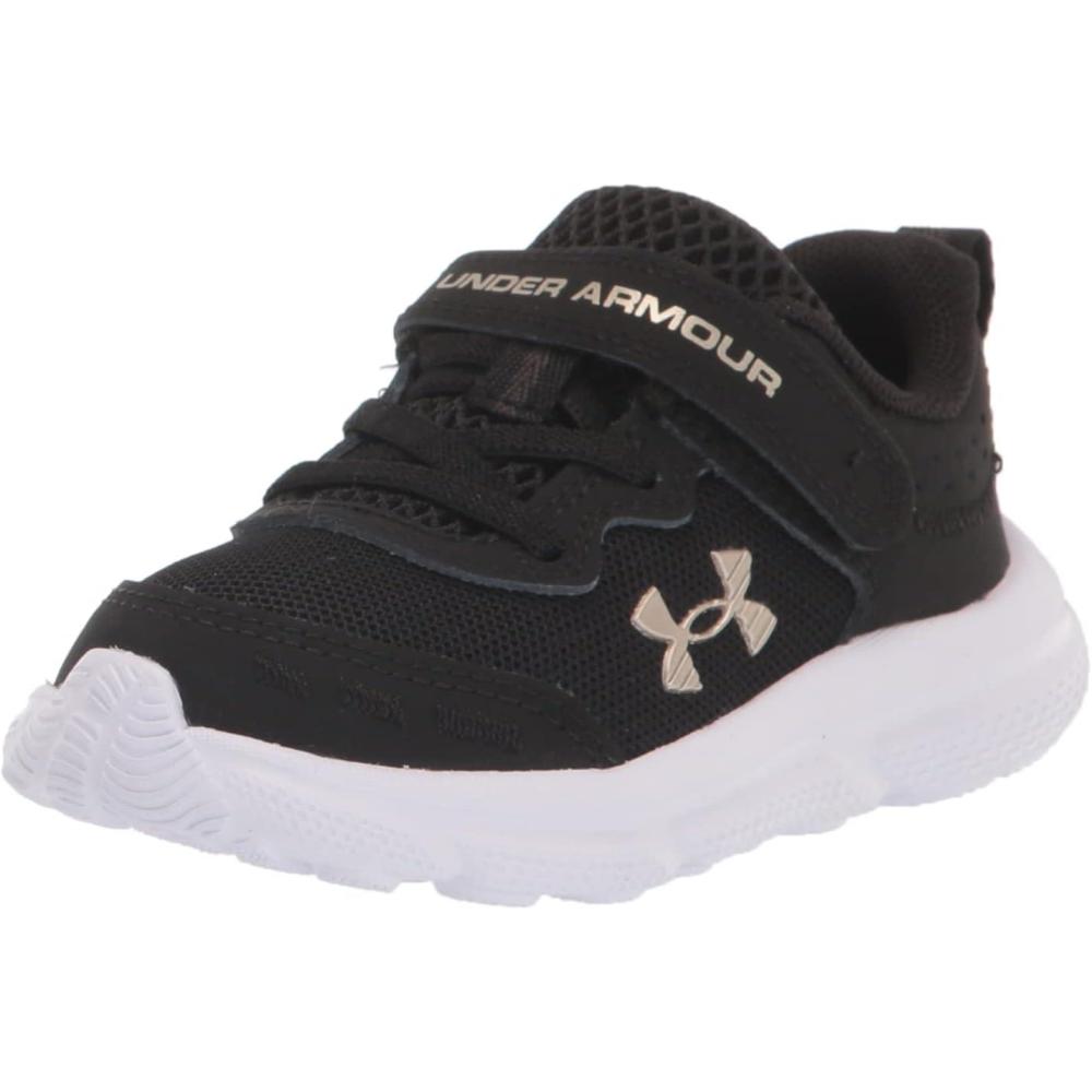 imageUnder Armour Baby Assert 10 Alternate Closure Running ShoesBlackBlackMetallic Gold
