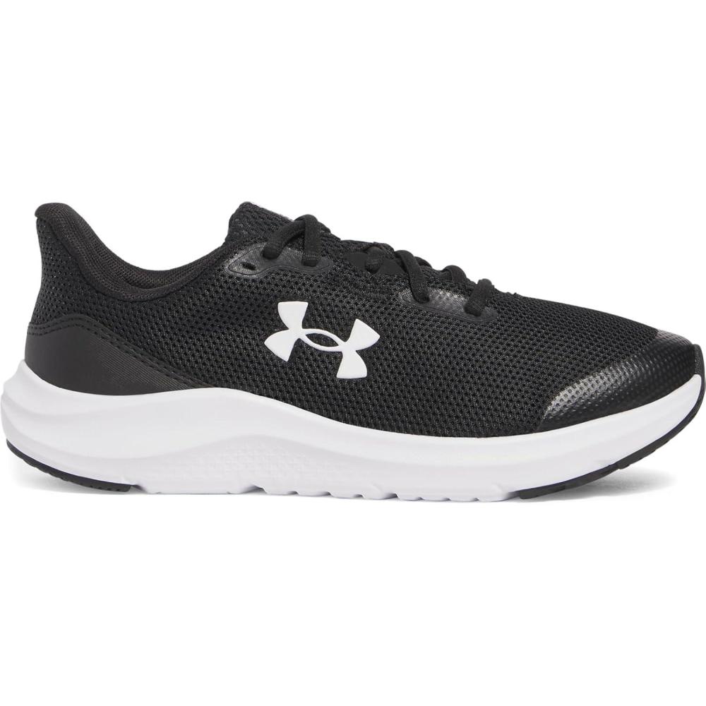 imageUnder Armour Boys Grade School Pursuit 4 Sneaker001 BlackBlackWhite