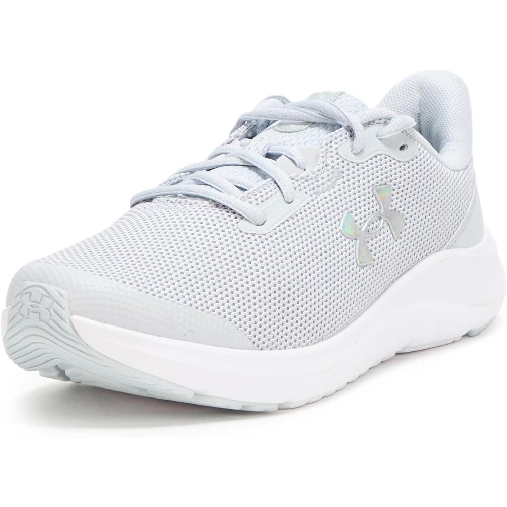 imageUnder Armour Girls Grade School Pursuit 4 Sneaker014 Halo GrayHalo GrayIridescent