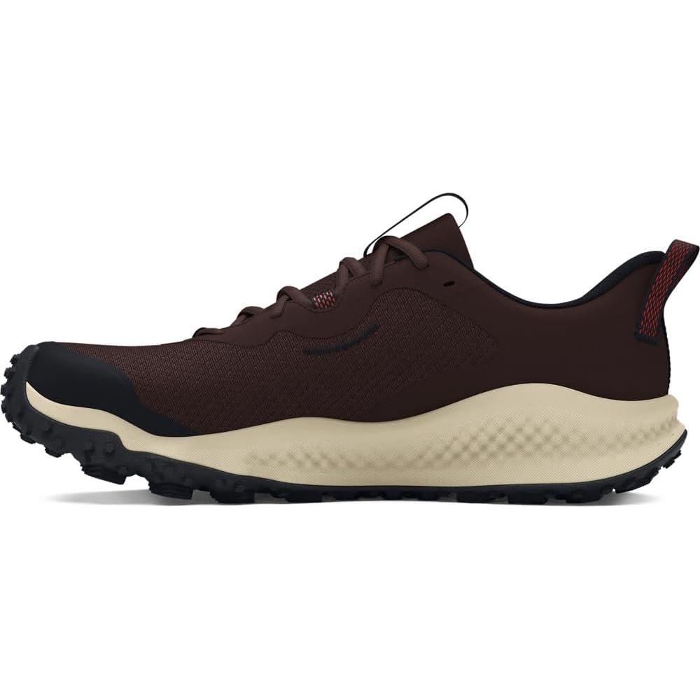imageUnder Armour Mens Charged Maven Trail Waterproof202 Brown ObsidianBlackEarthen Orange