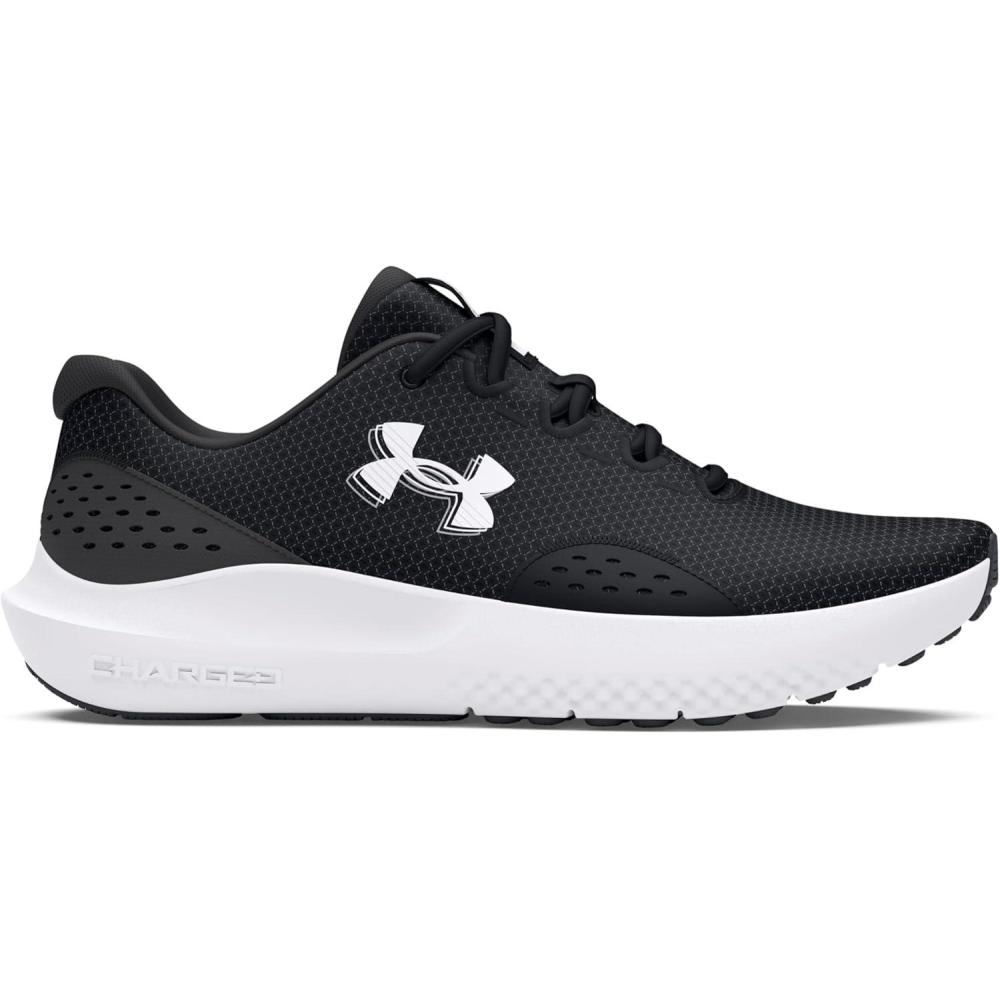 imageUnder Armour Mens Charged Surge 4 Sneaker001 BlackAnthraciteWhite