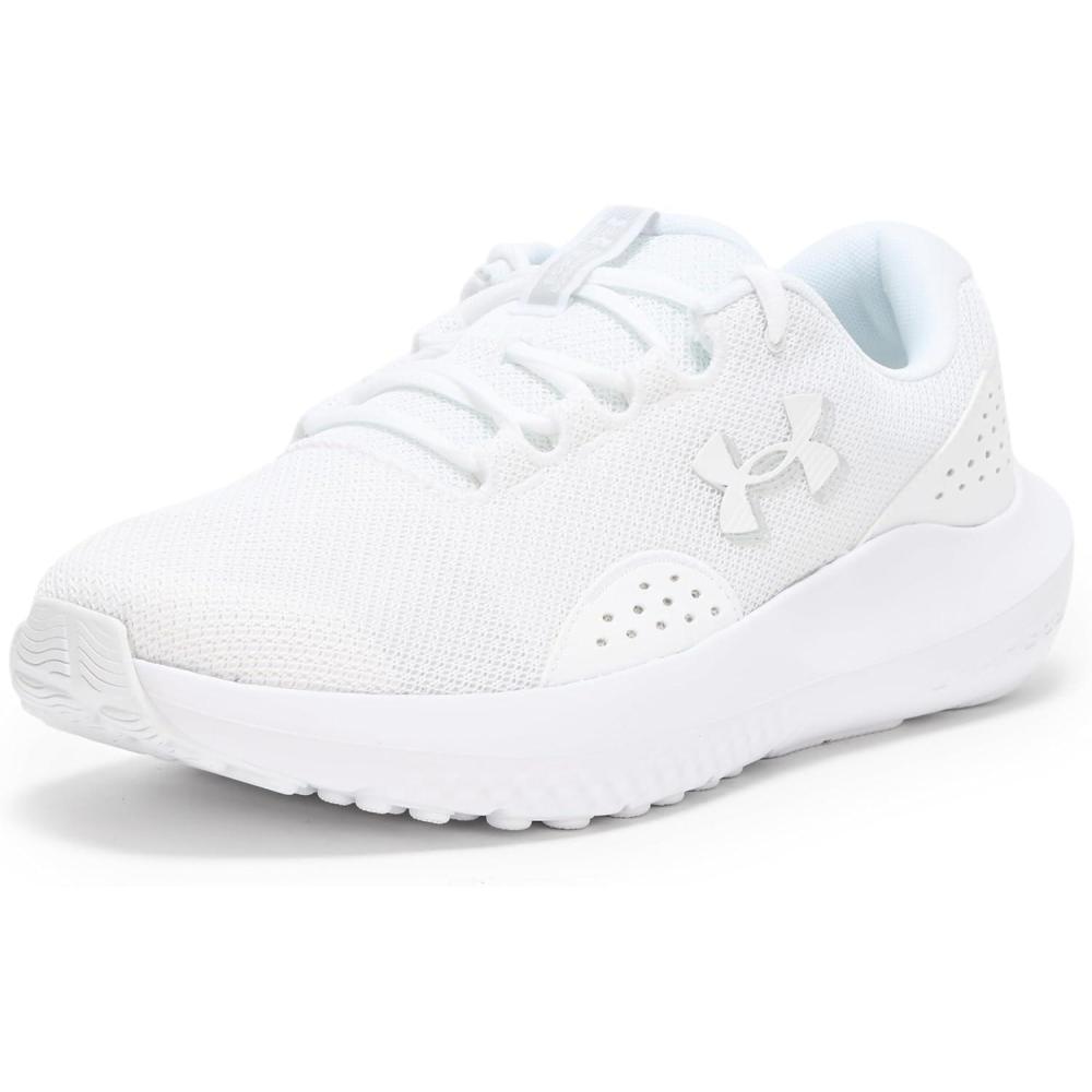 imageUnder Armour Mens Charged Surge 4 Sneaker101 WhiteWhiteWhite
