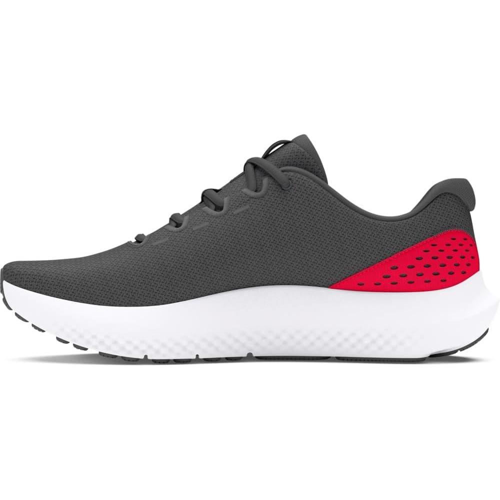 imageUnder Armour Mens Charged Surge 4 Sneaker107 CastlerockRedRed