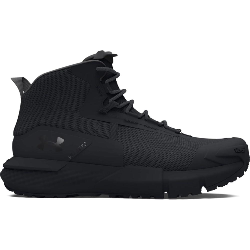 imageUnder Armour Mens Charged Valsetz Mid Military and Tactical Boot001 BlackBlackJet Gray