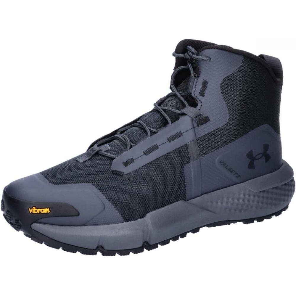 imageUnder Armour Mens Charged Valsetz Mid Military and Tactical Boot102 AnthraciteCastlerockBlack