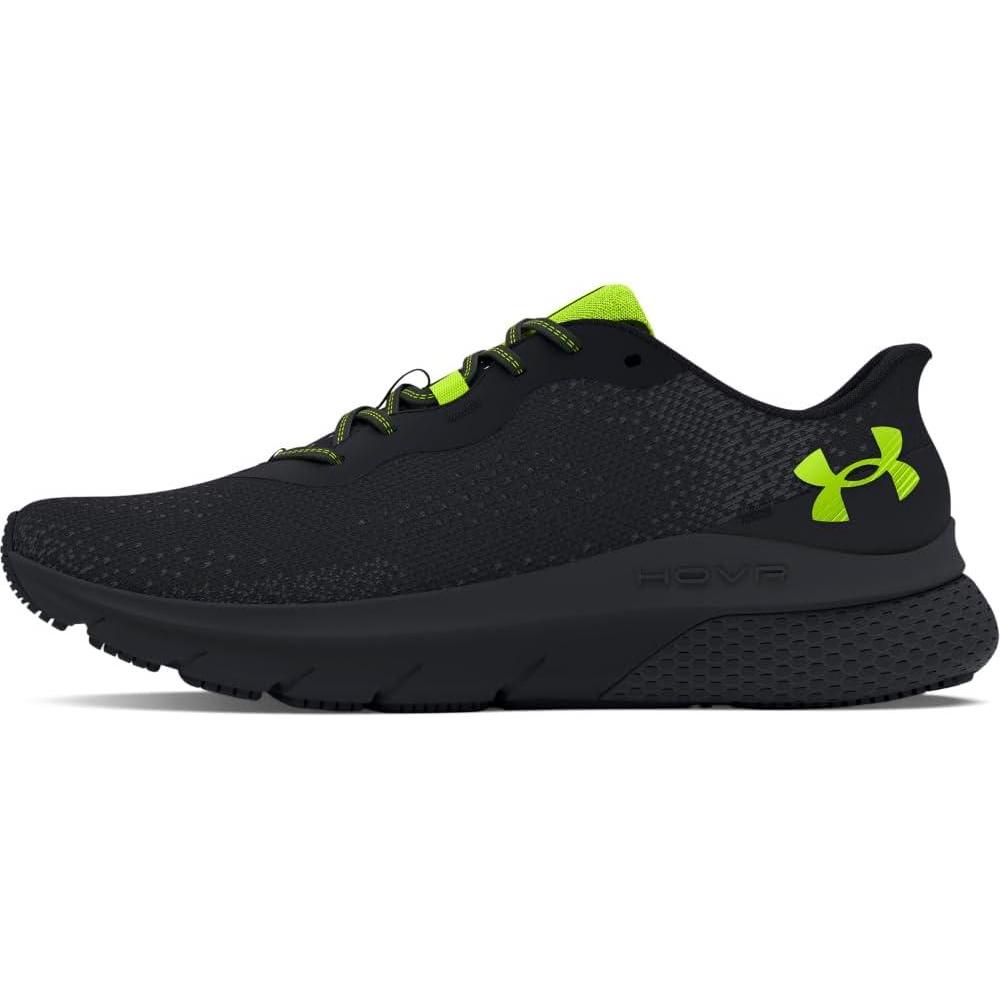 imageUnder Armour Mens HOVR Turbulence 2 Running Shoe003 BlackBlackHigh Vis Yellow
