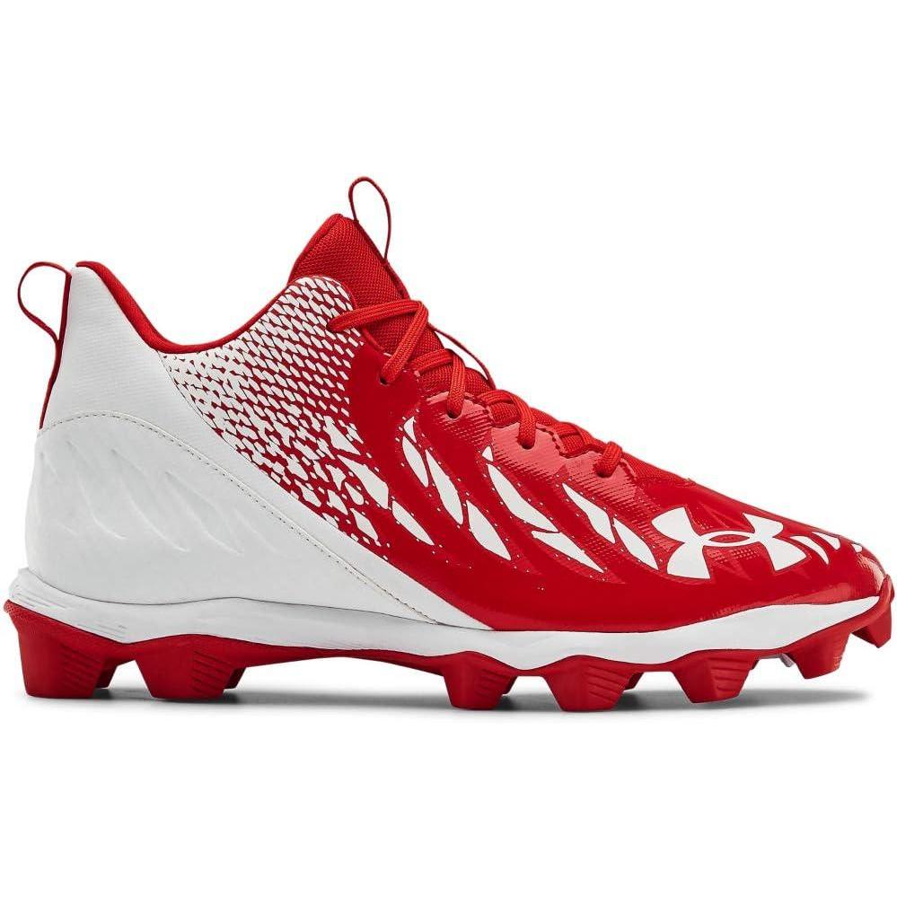 imageUnder Armour Mens Spotlight Franchise Rm Football ShoeRed 600White