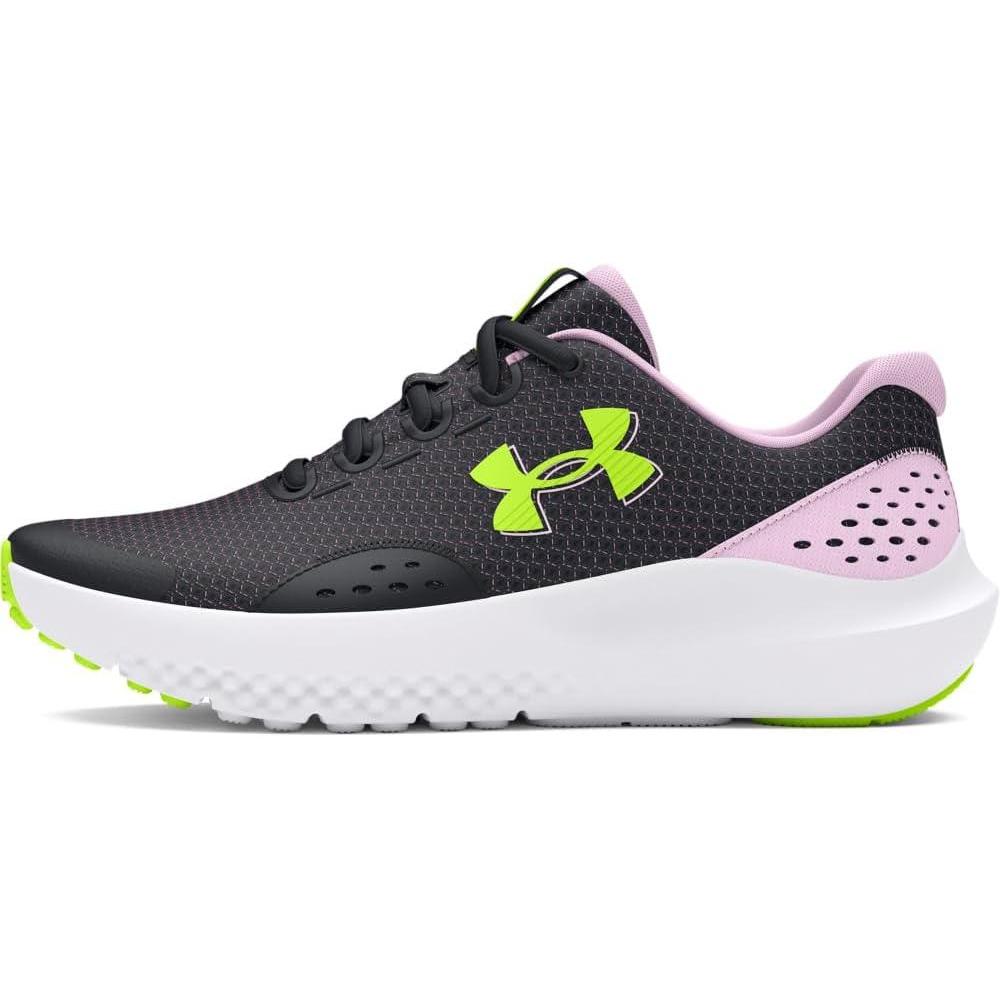 imageUnder Armour UnisexChild Grade School Surge 4001 BlackPurple AceHigh Vis Yellow