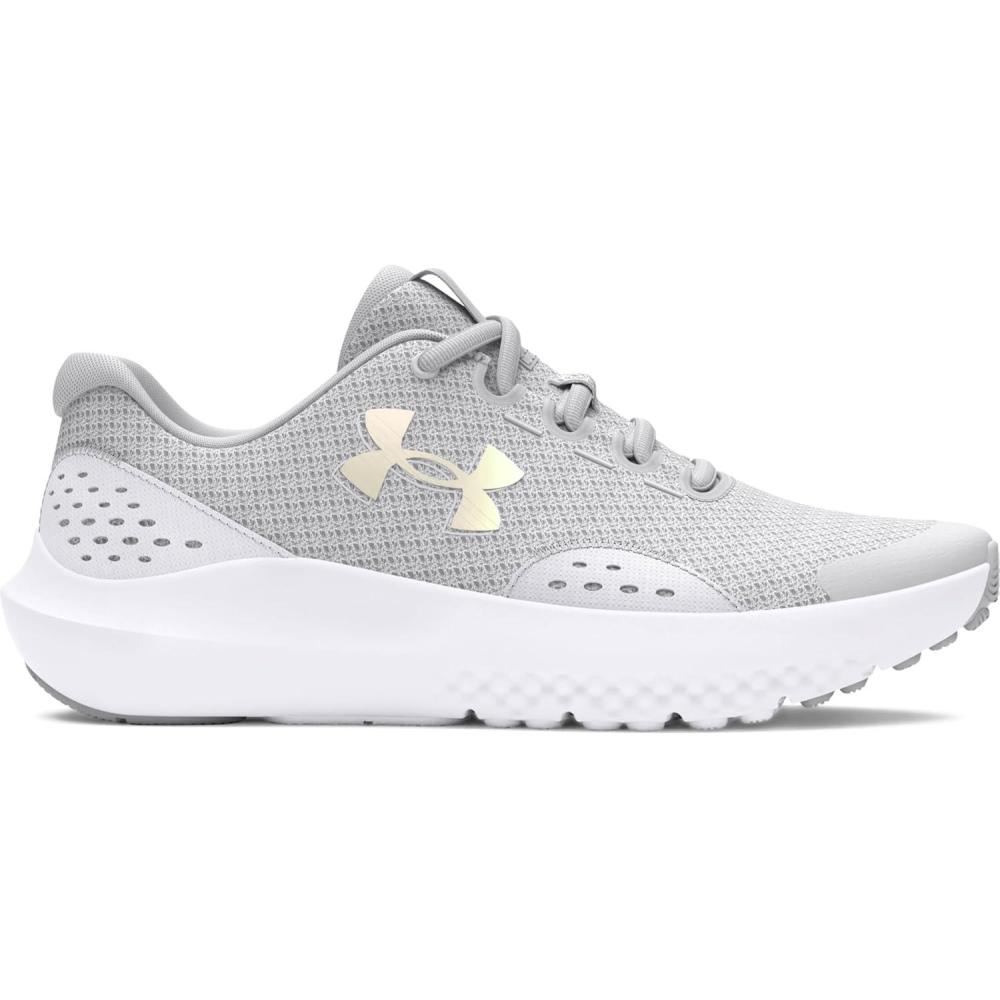 imageUnder Armour UnisexChild Grade School Surge 4100 Halo GrayWhiteIridescent