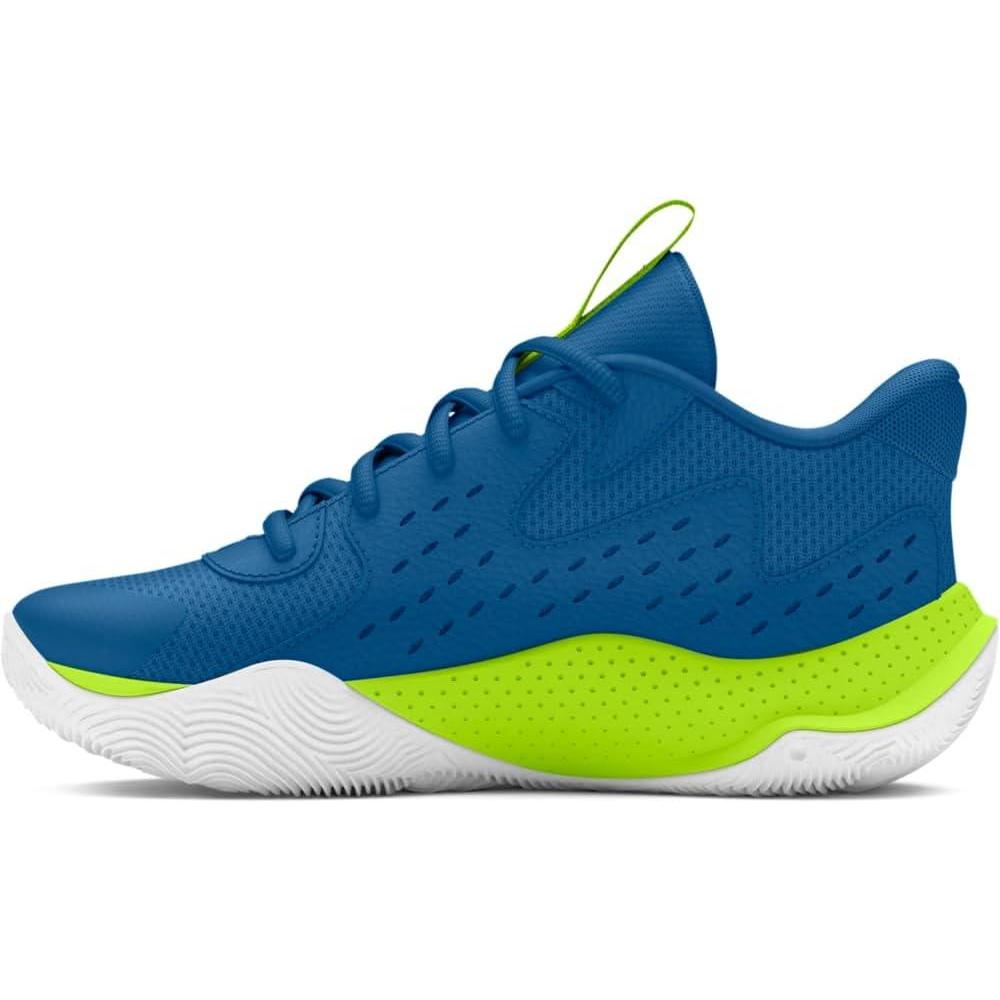 imageUnder Armour UnisexChild Pre School Jet 23401 Photon BlueHighvis YellowWhite