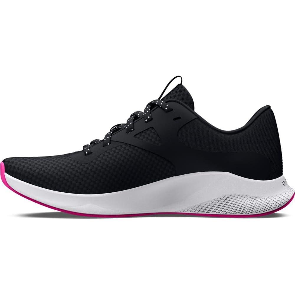 imageUnder Armour Womens Charged Aurora 2 Cross Trainer005 BlackWhiteRebel Pink