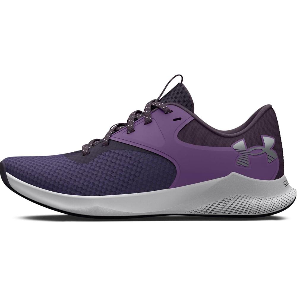 imageUnder Armour Womens Charged Aurora 2 Cross Trainer502 Tux PurpleRetro PurpleMetallic Silver