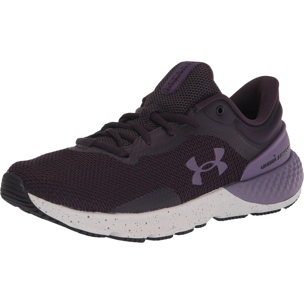 imageUnder Armour Womens Charged Escape 4 Running Shoe501 Tux PurpleRetro PurpleWhite