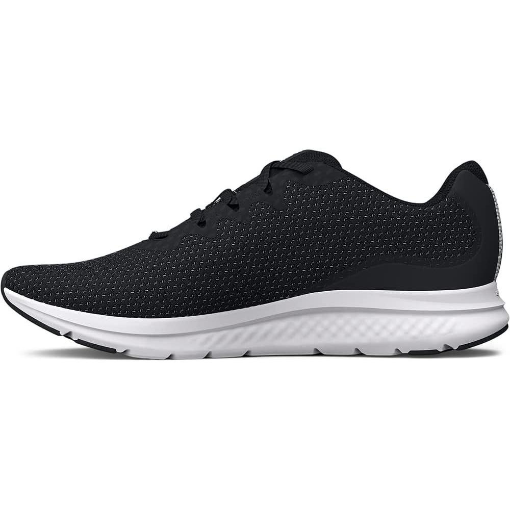 imageUnder Armour Womens Charged Impulse 3 Running Shoe001 BlackBlackWhite