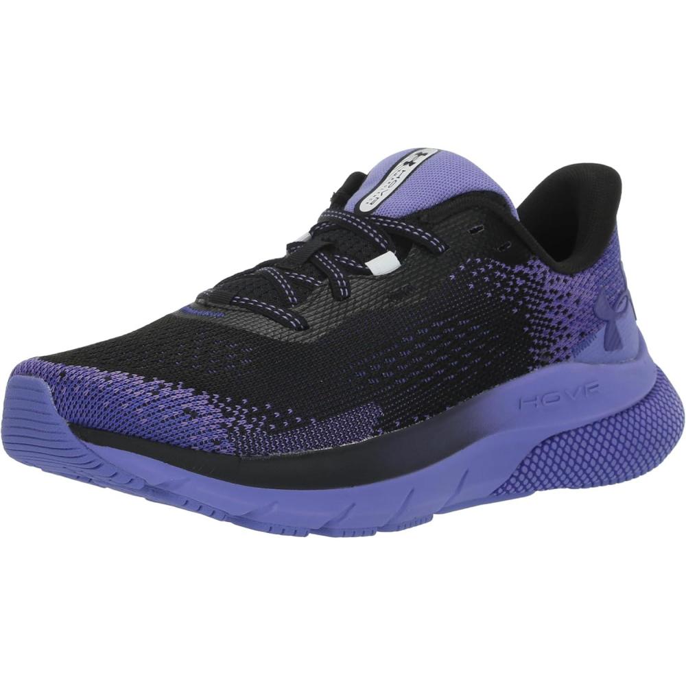 imageUnder Armour Womens HOVR Turbulence 2 Sneaker002 BlackViolet StormElectric Purple