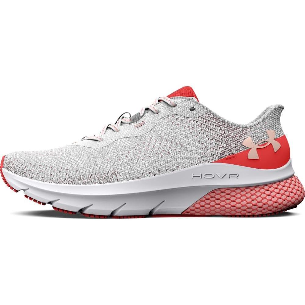 imageUnder Armour Womens HOVR Turbulence 2 Sneaker100 WhitePomegranateRush Red
