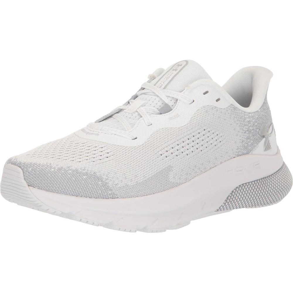 imageUnder Armour Womens HOVR Turbulence 2 Sneaker101 WhiteWhiteMetallic Silver