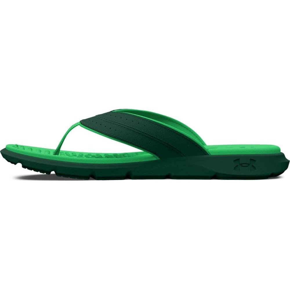 imageUnder Armour Womens Ignite Pro Marbella Flip Flop Slide Sandal301 GreenwoodGreen ScreenGreen Screen