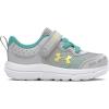 imageUnder Armour Baby Assert 10 Alternate Closure Running Shoes102 Halo GrayRadial TurquoiseSonic Yellow