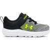 imageUnder Armour Baby Assert 10 Alternate Closure Running Shoes104 Mod GrayBlackHigh Vis Yellow
