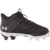 imageUnder Armour BabyBoys Leadoff Mid Junior Rubber Molded Baseball Cleat ShoeBlack