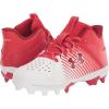 imageUnder Armour BabyBoys Leadoff Mid Junior Rubber Molded Baseball Cleat ShoeRed