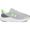 imageUnder Armour Boys Grade School Pursuit 4 Sneaker011 Mod GrayCastlerockHyper Green