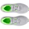 imageUnder Armour Boys Grade School Pursuit 4 Sneaker011 Mod GrayCastlerockHyper Green
